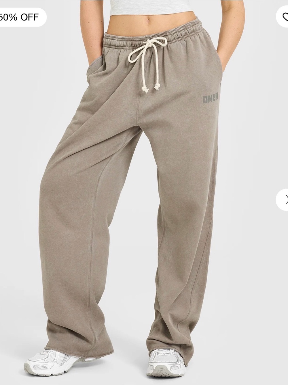 Oner Active Washed Minky Raw Loung pants